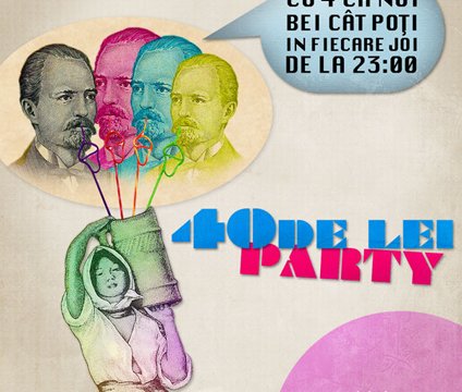 40 de lei Party