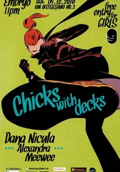 Chicks with decks
