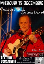 Concert Costică David în El Primer Comandante din Bucureşti