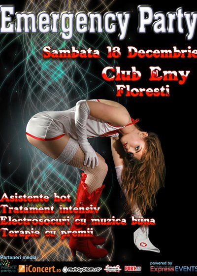 Emergency Party la Club Emy din Floresti