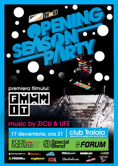 H2O Opening Season Party la Tralala Club din Bucureşti