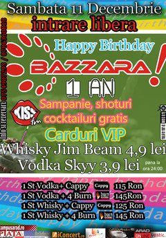 Happy Birthday Bazzara Club