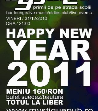 Happy New Year 2011 la Mystique Pub