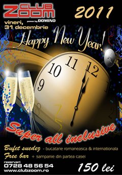 Happy New Year 2011 în Club Zoom