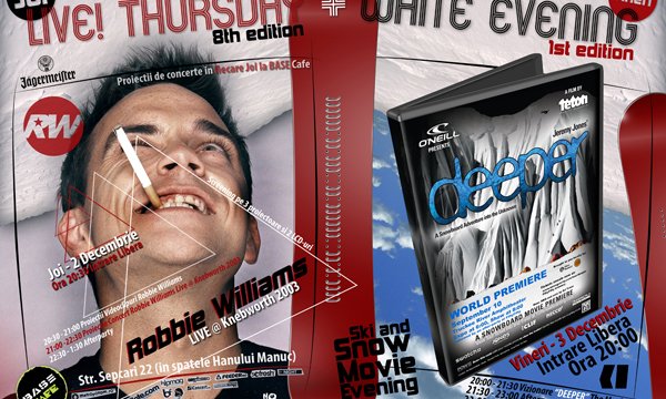 Live Thursday 8th edition & White Evening