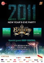 New Year’s Eve Party 2011 la Club Bamboo