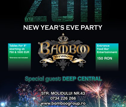 New Year’s Eve Party 2011 la Club Bamboo