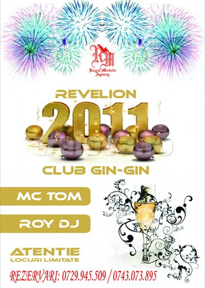 Revelion 2011 la Club Gin Gin din Craiova