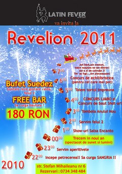 Revelion 2011 la Club Latin Fever