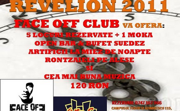 Revelion 2011 la Face Off Club