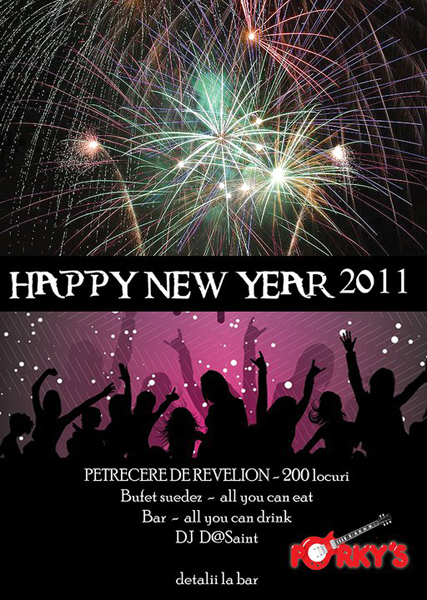 Revelion 2011 la Porky’s din Timişoara