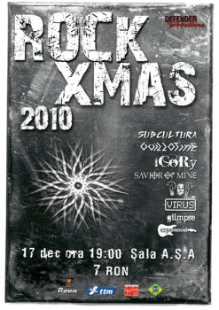 Rock Xmas 2010 la Sala A.S.A. din Târgu Mureş