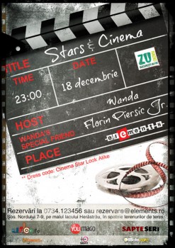 Stars & Cinema la Club Elements din Bucureşti