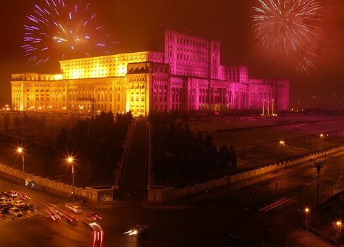 Revelion 2011 Bucuresti Piata Constitutiei