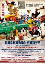 Balkanic Party la Cafe Domino din Constanţa
