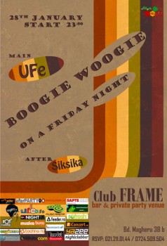 Boogie Woogie la Frame Club din Bucureşti