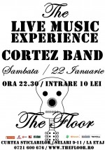 Concert Cortez la Club The Floor din Bucureşti