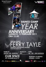 Dance Camp 1year anniversary la Space Club din Bucureşti