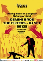 Gemini Bros., The Filters & BB123 în Club Fabrica din Bucureşti