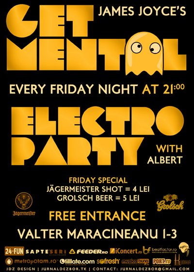 Get Mental la James Joyce’s din Bucureşti