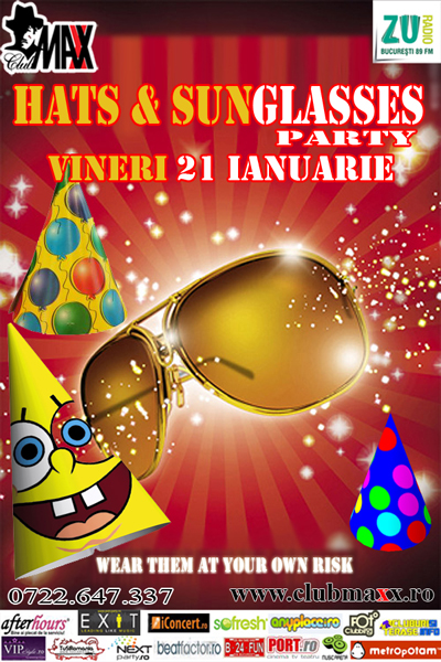 Hats & sunglasses party