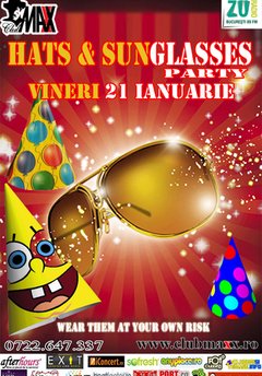 Hats & sunglasses party