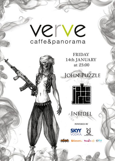 John Puzzle la Verve Caffe din Iaşi