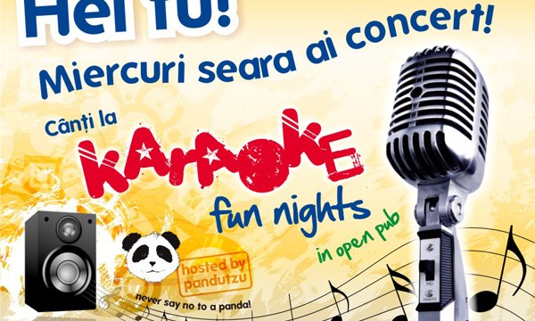 Karaoke in Open Pub