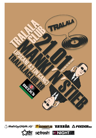Manki’n’Stieb la Tralala Club din Bucureşti