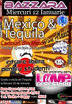Mexico & Tequila în Bazzara Club din Arad