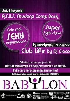 Petreceri la Club Babylon