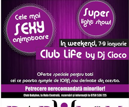 Petreceri la Club Babylon