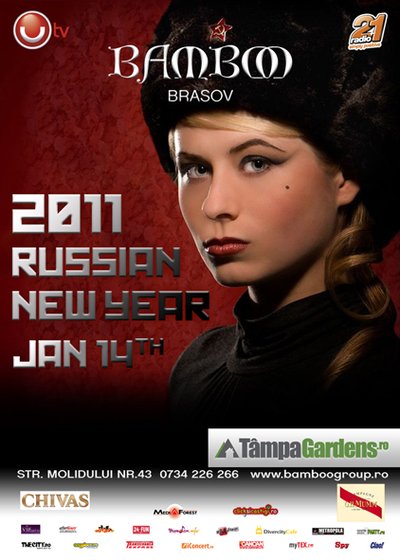 Revelion Rusesc la Club Bamboo din Braşov