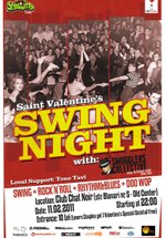 Saint Valentine’s Swing Night în Club Chat Noir din Bucureşti