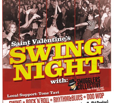 Saint Valentine’s Swing Night cu The Smugglers Collective