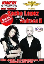 Sasha Lopez and Andreea D la Club Vansses din Constanţa
