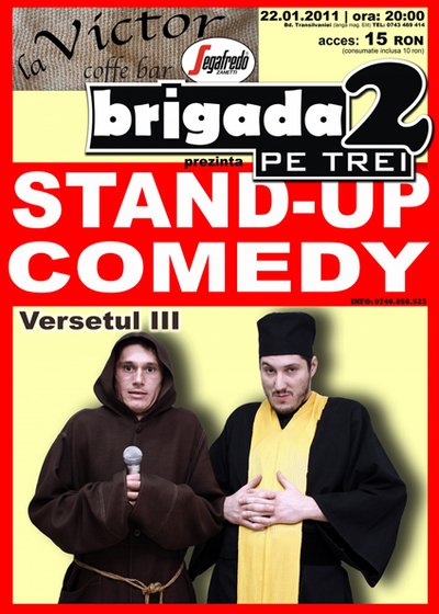 Stand-up Comedy în La Victor Cafe din Alba Iulia