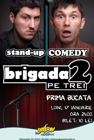 Stand-up Comedy la Yellow Submarine din Oradea
