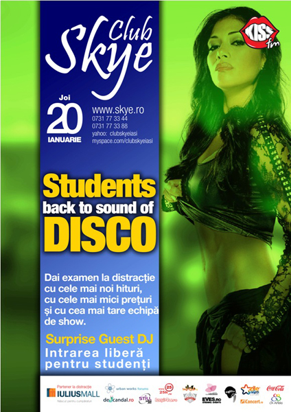 Students back to sound of Disco