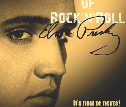 Tribute to the king of Rock’n’Roll