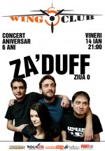 Concert Za’Duff la Wings Club din Bucureşti