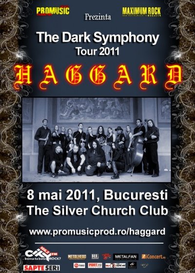 Concert Haggard în The Silver Church din Bucureşti