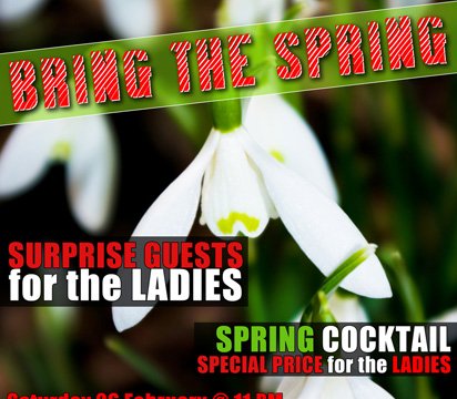 Bring the spring – Club Shade Bucuresti