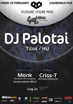 DJ Palotai în Gambrinus Pub din Cluj-Napoca – ANULAT