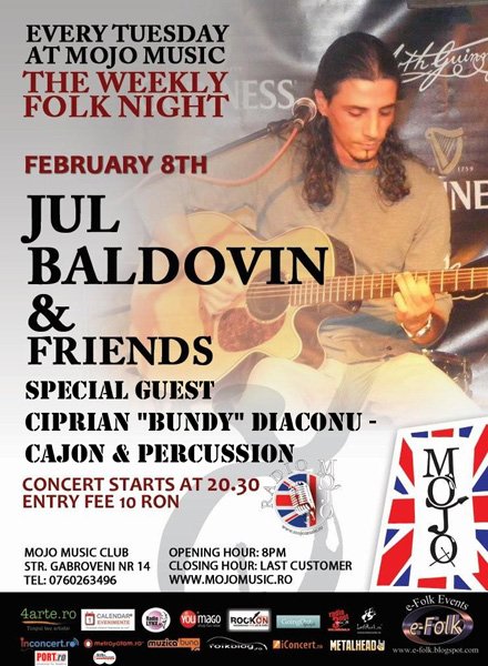 Jul Baldovin & Friends Club Mojo-Brit Room