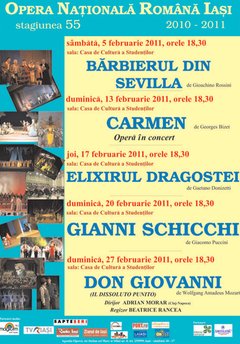 Stagiunea 55 Opera Nationala Romana Iasi