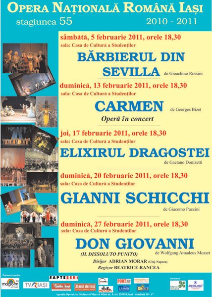 Stagiunea 55 Opera Nationala Romana Iasi