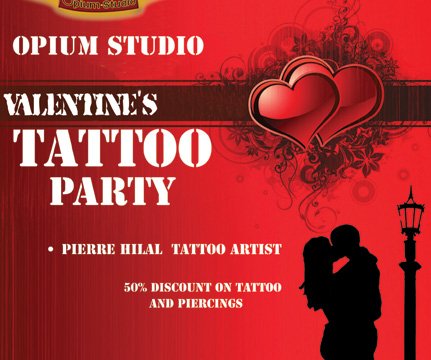 St.Valentines Tattoo Party