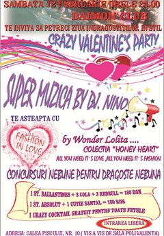 Crazy Valentine’s Day Diamon Club