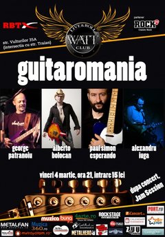 Guitaromania Watt Club Bucuresti
